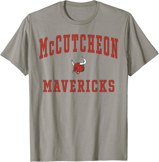 McCutcheon High School Mavericks T-Shirt - T-Shirt | Sand
