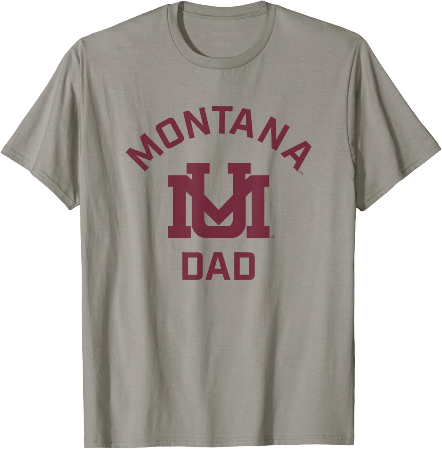 University of Montana Grizzlies Arched Dad T-Shirt - T-Shirt | Sand