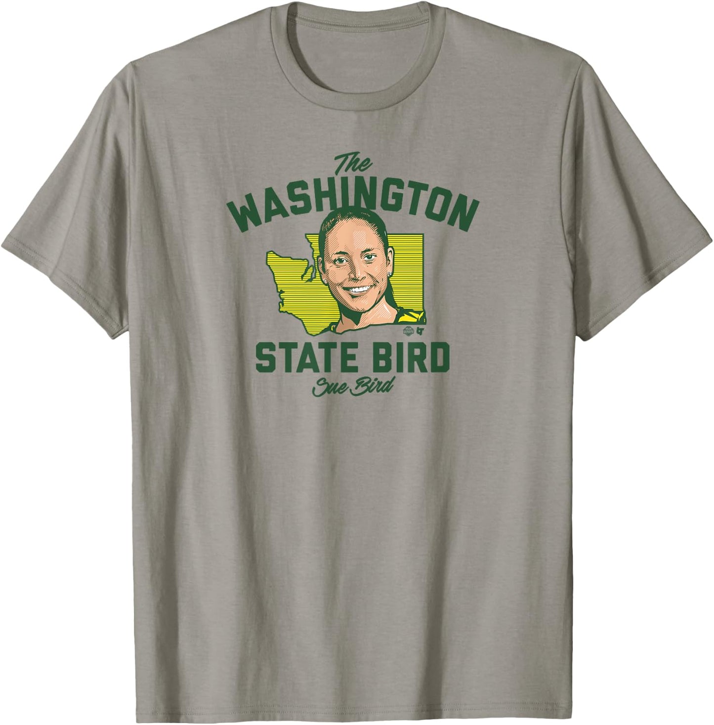 Sue Bird - Washington State Bird - Seattle Basketball T-Shirt - T-Shirt | Sand