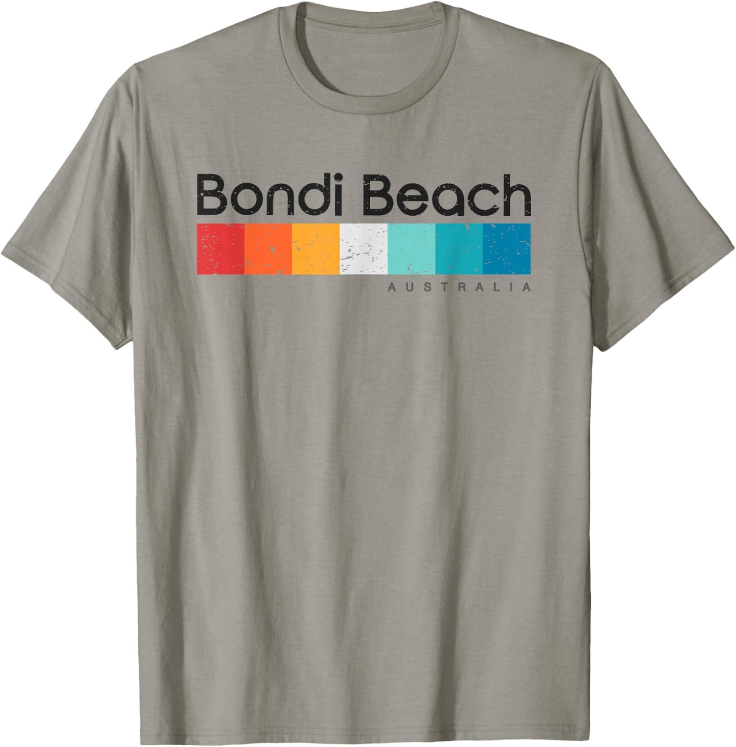 Vintage Bondi Beach Australia Retro Design T-Shirt - T-Shirt | Sand