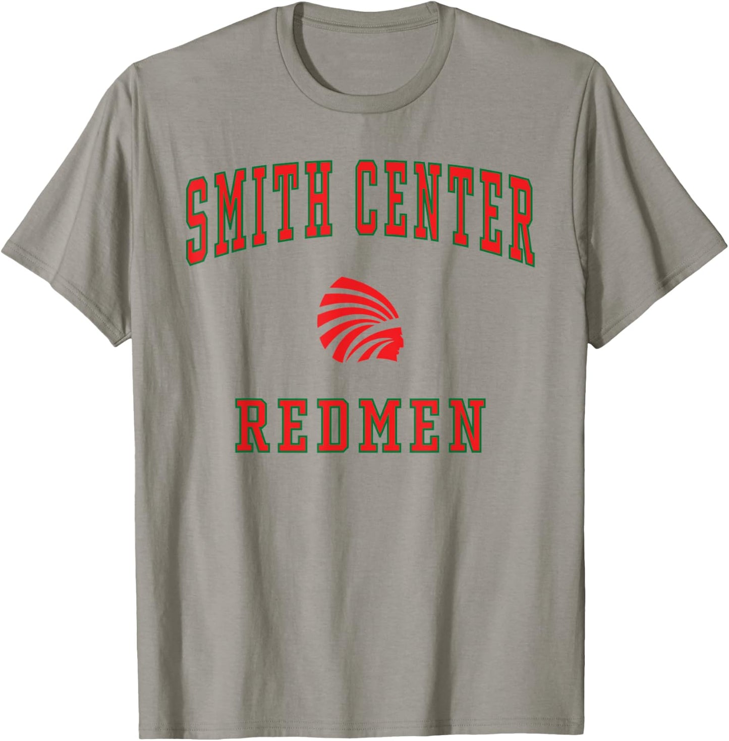 Smith Center High School Redmen T-Shirt - T-Shirt | Sand