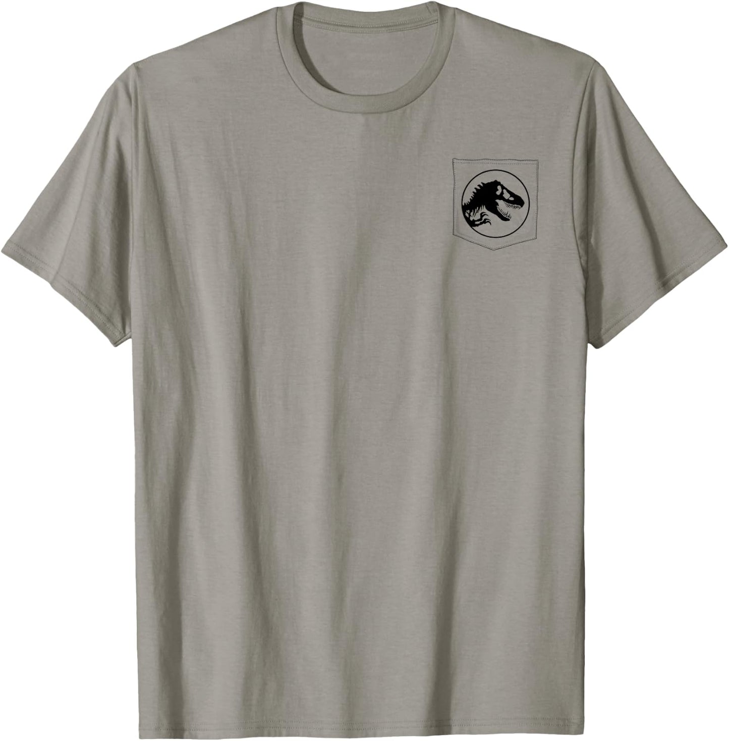 Jurassic World: Camp Cretaceous Camp Counselor Pocket T-Shirt - T-Shirt | Sand