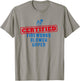Fourth Of July Certified Fireworks Blower Upper American USA T-Shirt - T-Shirt | Sand