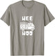 Wee Woo Fire Truck Firefighter Emergency Response Siren T-Shirt - T-Shirt | Sand