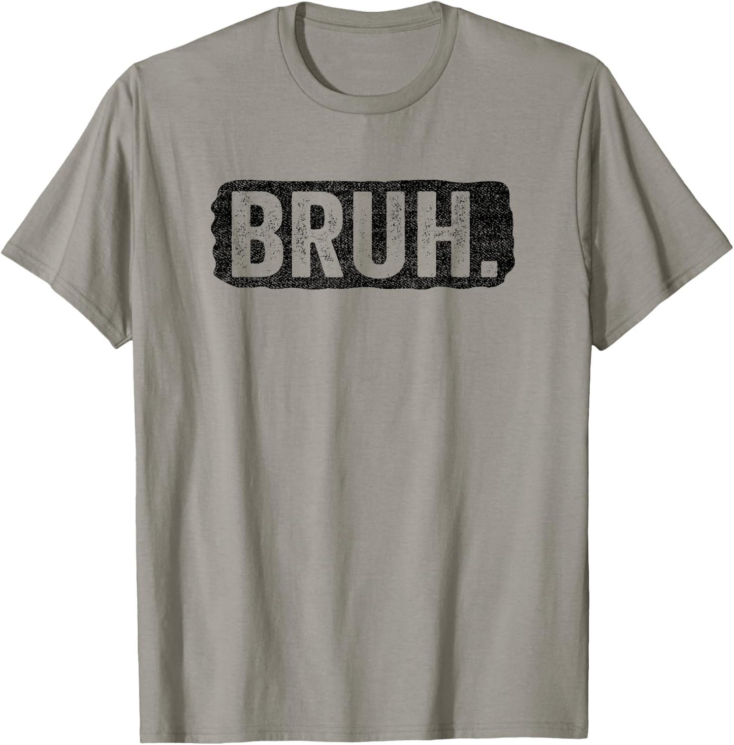 Bruh Funny Saying Meme Bro Mom Slang Boy Girls Teens Youth T-Shirt - T-Shirt | Sand