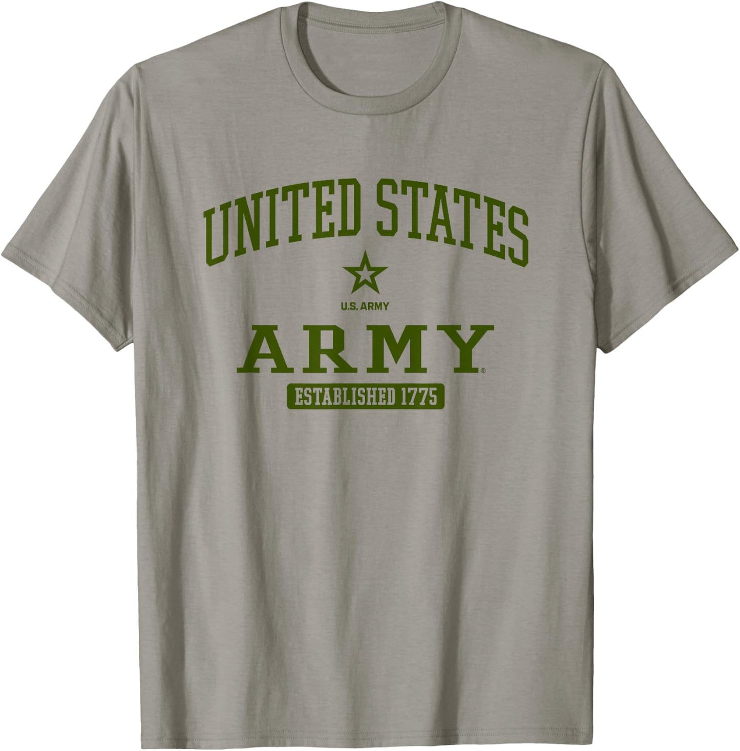 United States Army Military Action Officially Licensed T-Shirt - T-Shirt | Sand