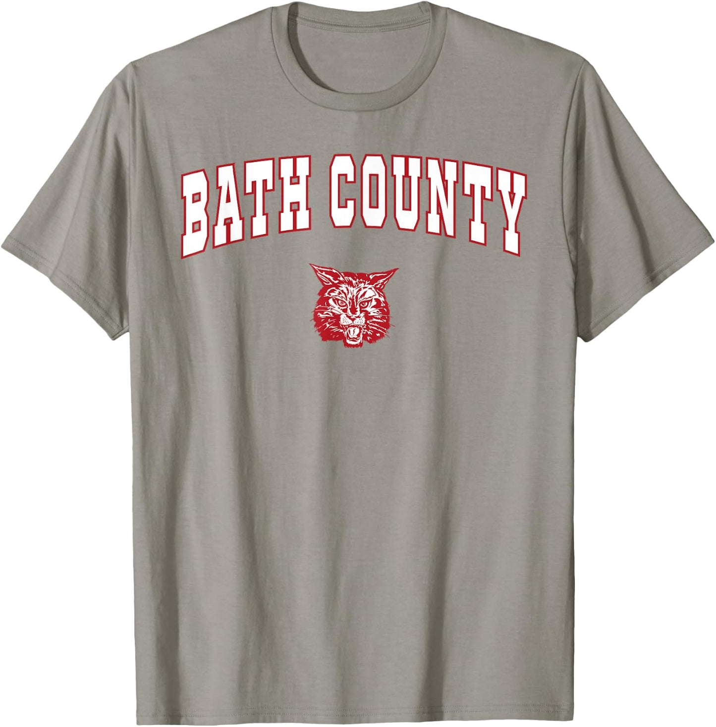 Bath County High School Wildcats T-Shirt - T-Shirt | Sand