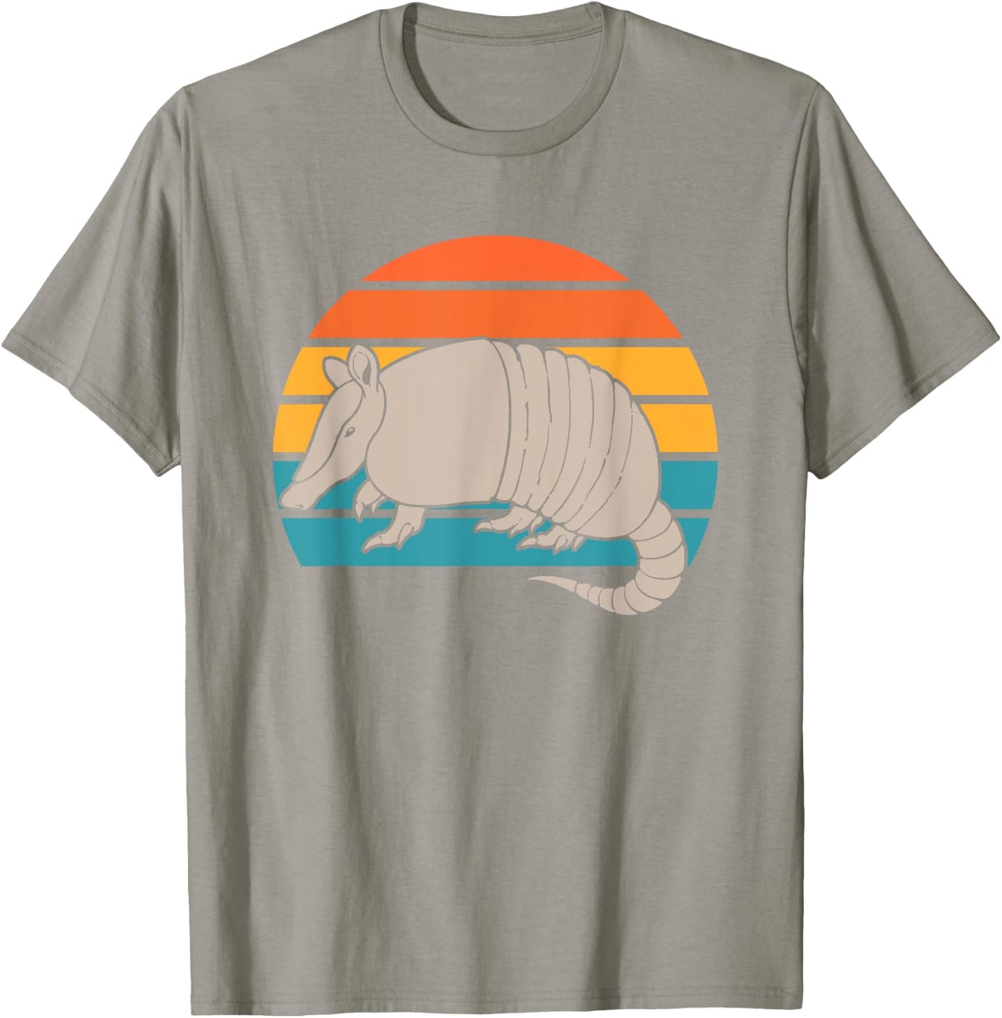 Animal Lover Outdoors Wild Nature Wildlife Retro Armadillo T-Shirt - T-Shirt | Sand