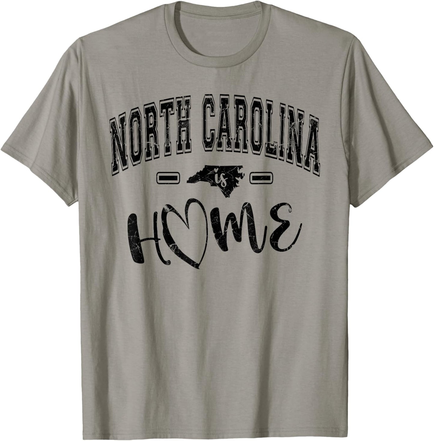 North Carolina Is Home State Pride Design North Carolina T-Shirt - T-Shirt | Sand