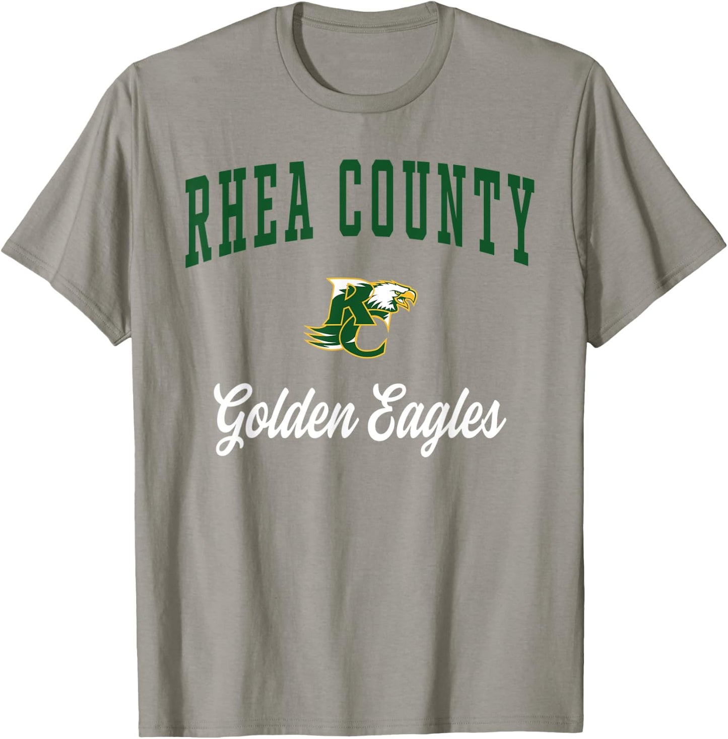 Rhea County High School Golden Eagles T-Shirt - T-Shirt | Sand