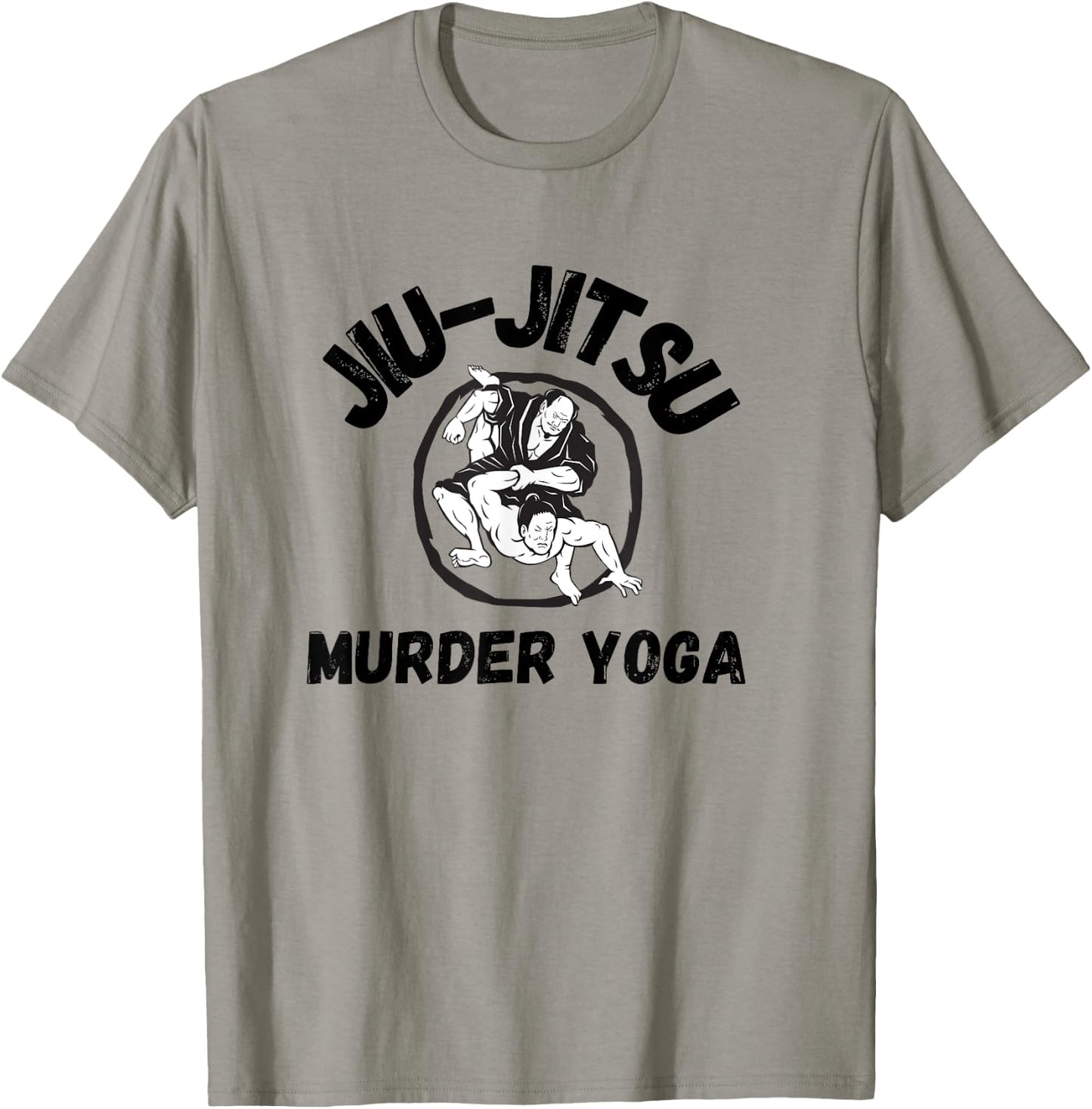 Murder Yoga Shirt Funny Brazilian Jiu Jitsu T-Shirt - T-Shirt | Sand