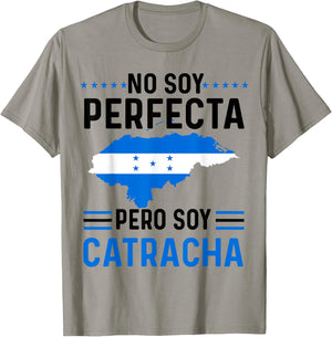 No Soy Perfecta Pero Soy Catracha Honduras Flag Map T-Shirt - T-Shirt | Sand