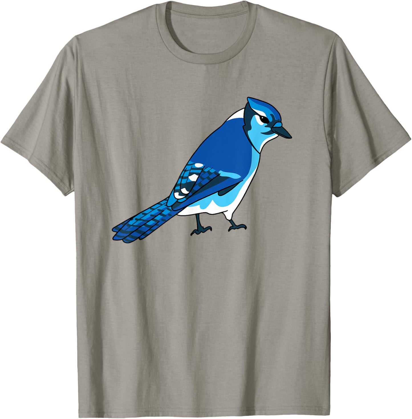Blue Jay Bird Species T-Shirt - T-Shirt | Sand