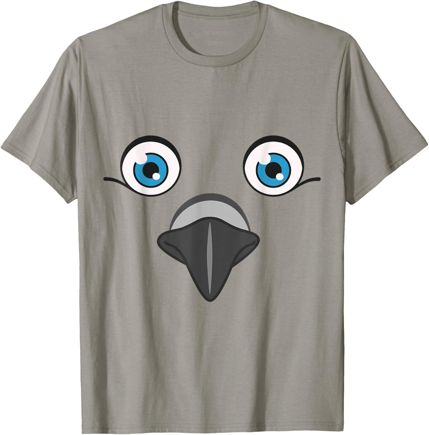 Funny Dove Animal Face Lazy Halloween Costume T-Shirt - T-Shirt | Sand