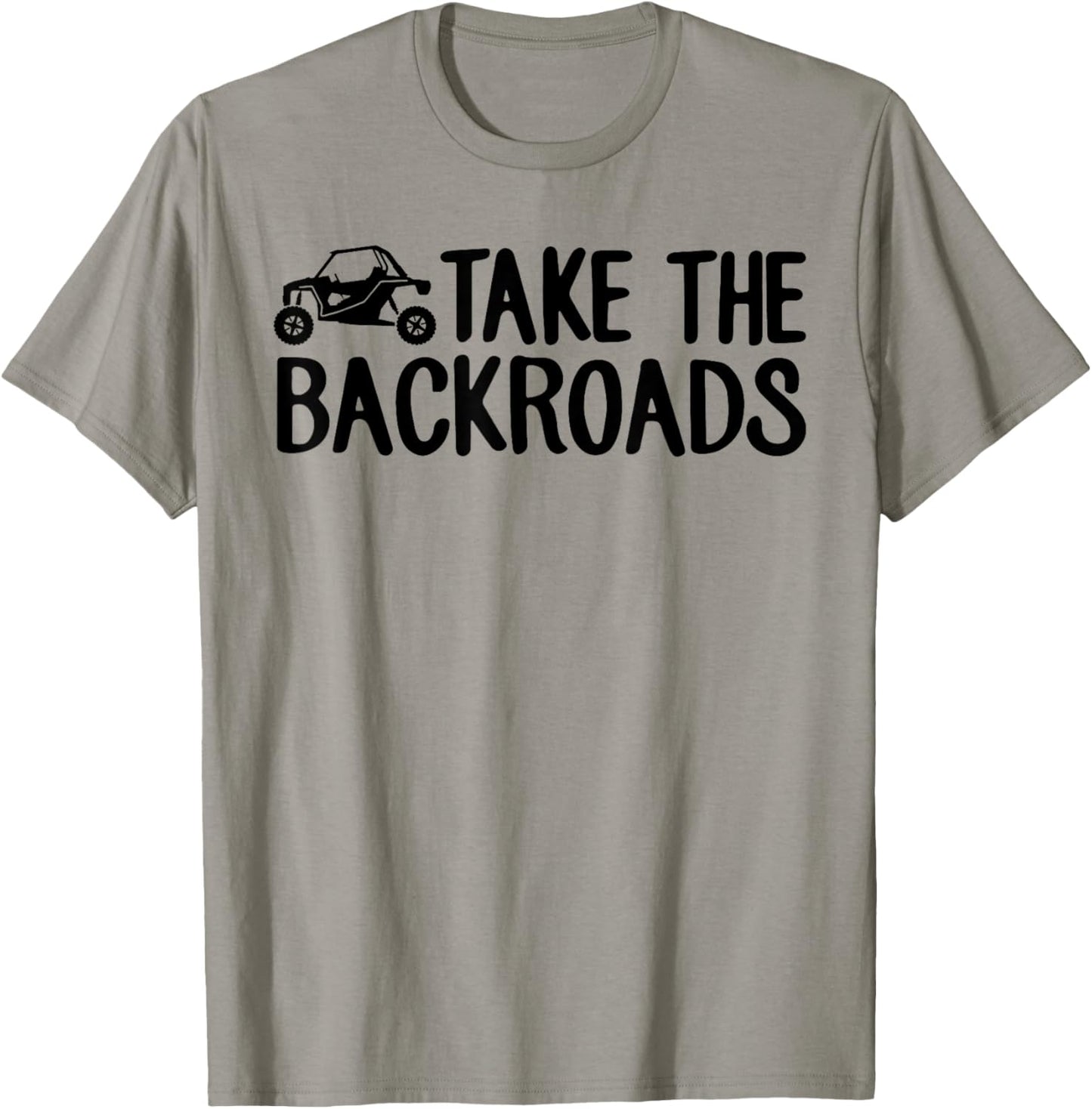 Take The Backroads Off-road T-Shirt - T-Shirt | Sand