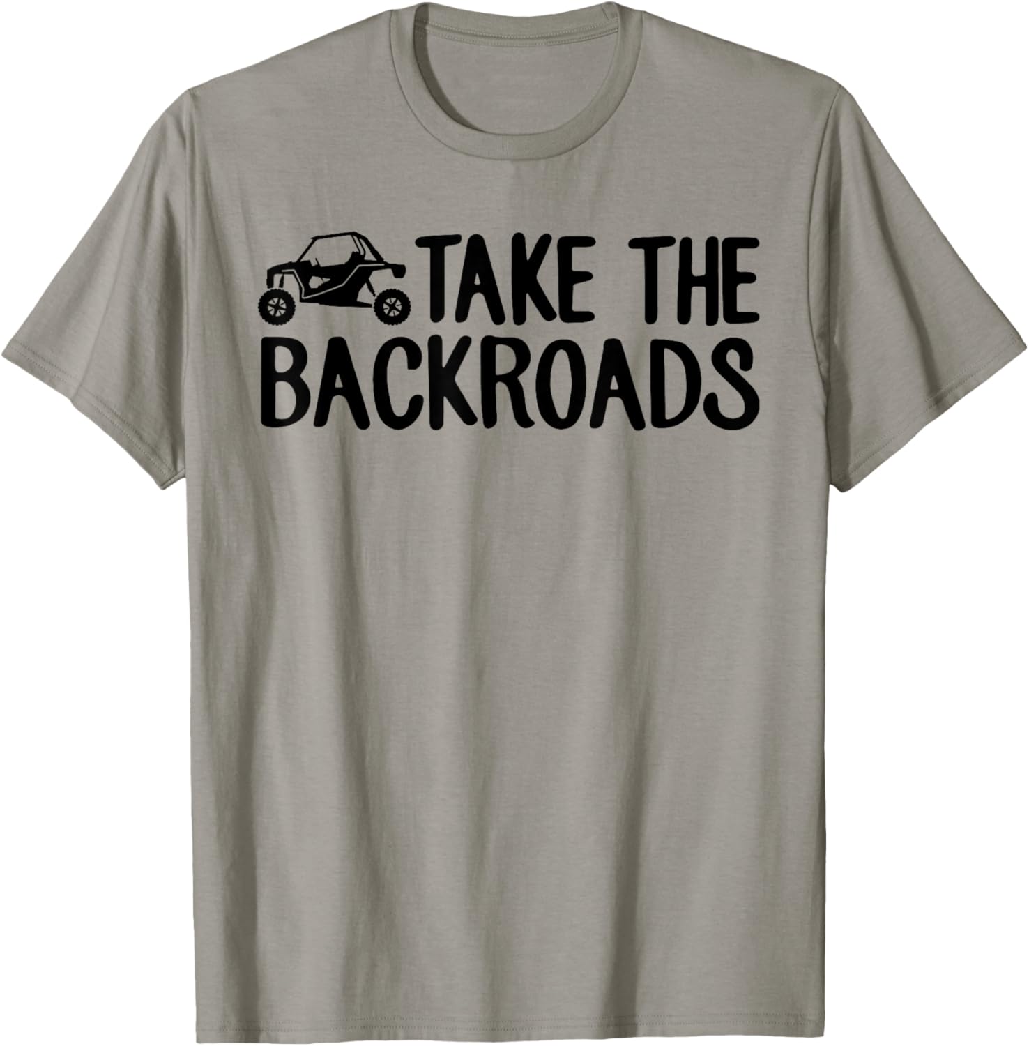 Take The Backroads Off-road T-Shirt - T-Shirt | Sand