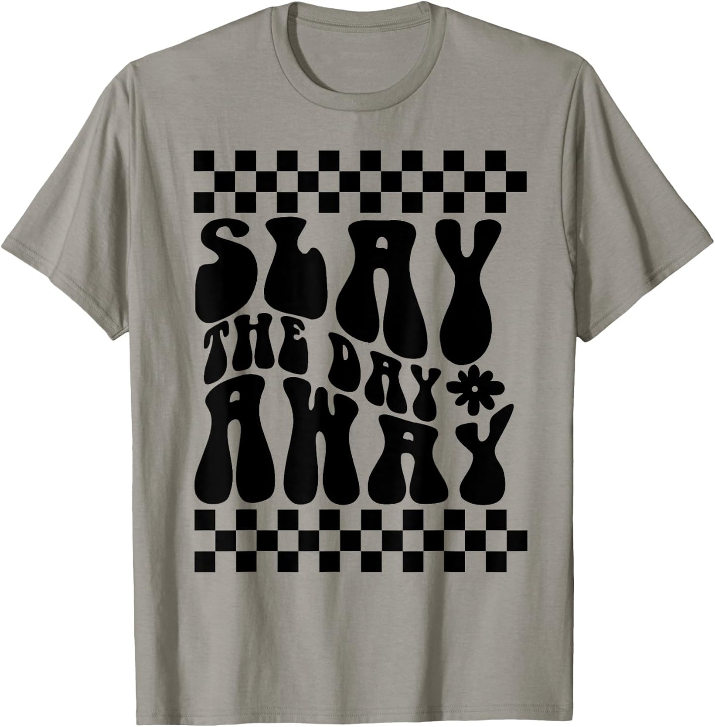 Slay The Day Away T-Shirt - T-Shirt | Sand