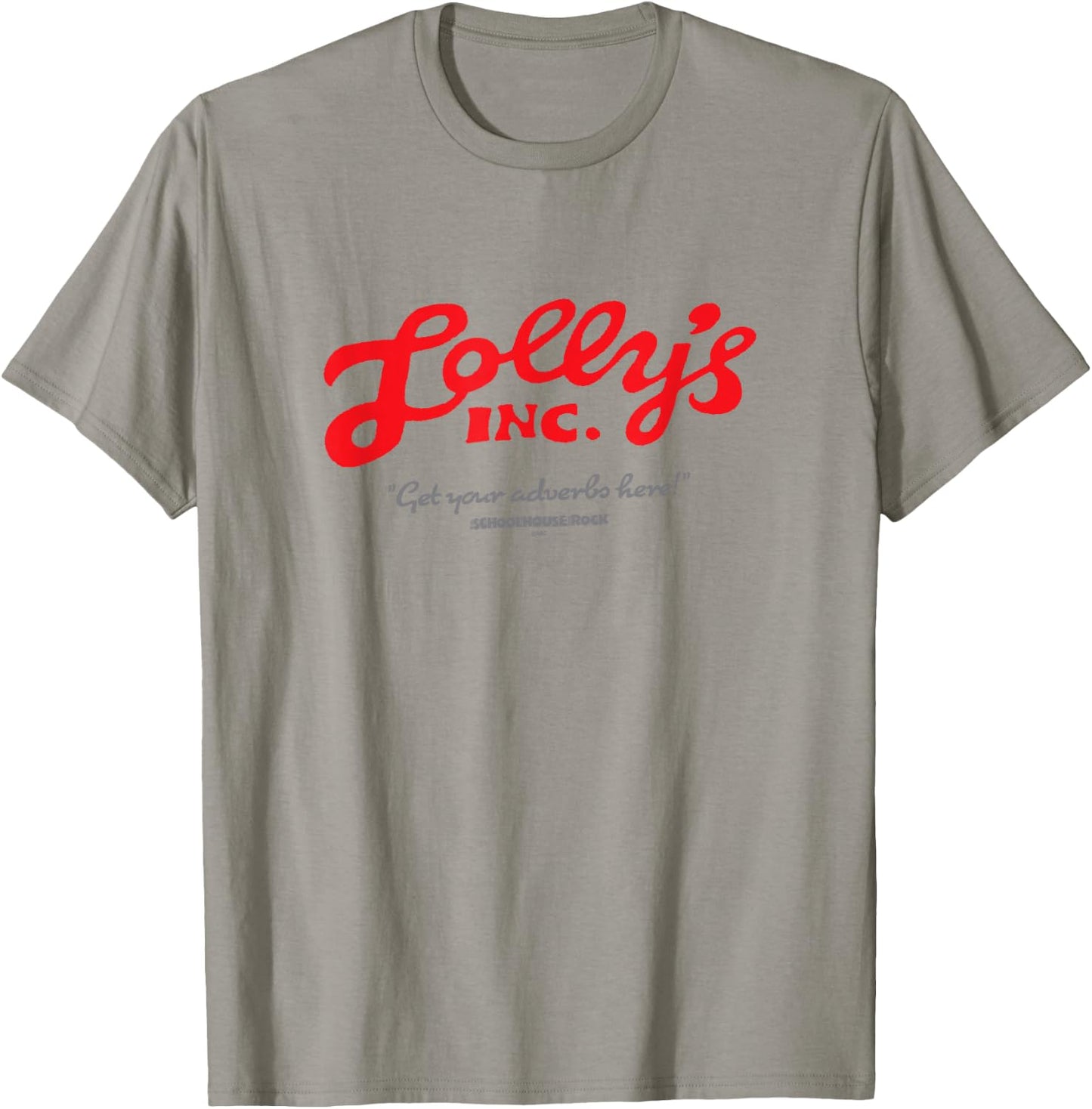 Schoolhouse Rock! Lolly Get Your Adverbs Here Vintage T-Shirt - T-Shirt | Sand
