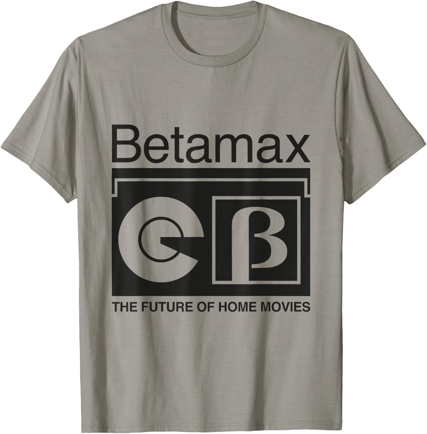 Betamax The Future Of Home Movies T-Shirt - T-Shirt | Sand