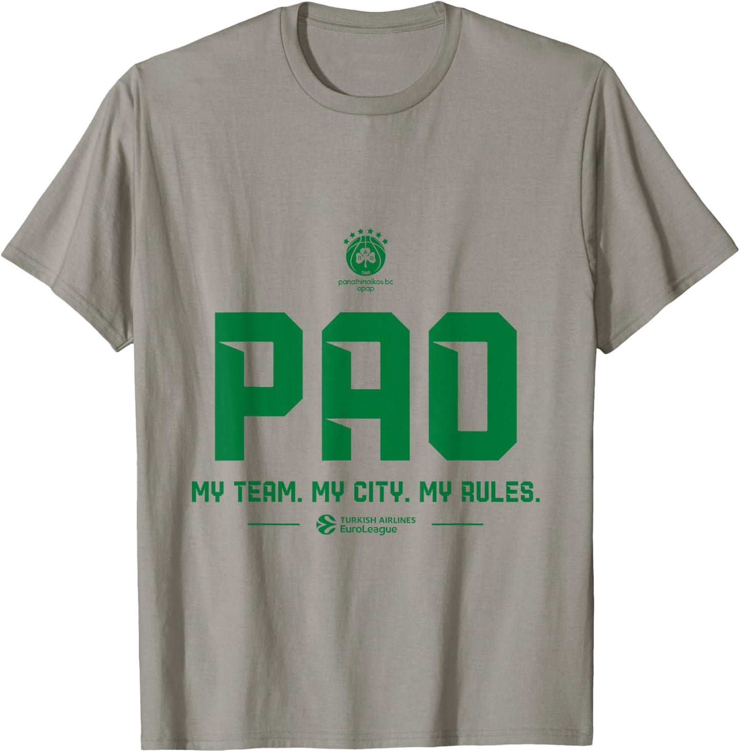 Teams - Panathinaikos OPAP Athens (White) T-Shirt - T-Shirt | Sand