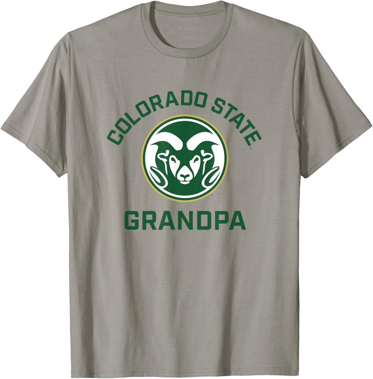 Colorado State University Rams Arched Grandpa T-Shirt - T-Shirt | Sand