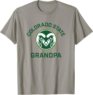 Colorado State University Rams Arched Grandpa T-Shirt - T-Shirt | Sand