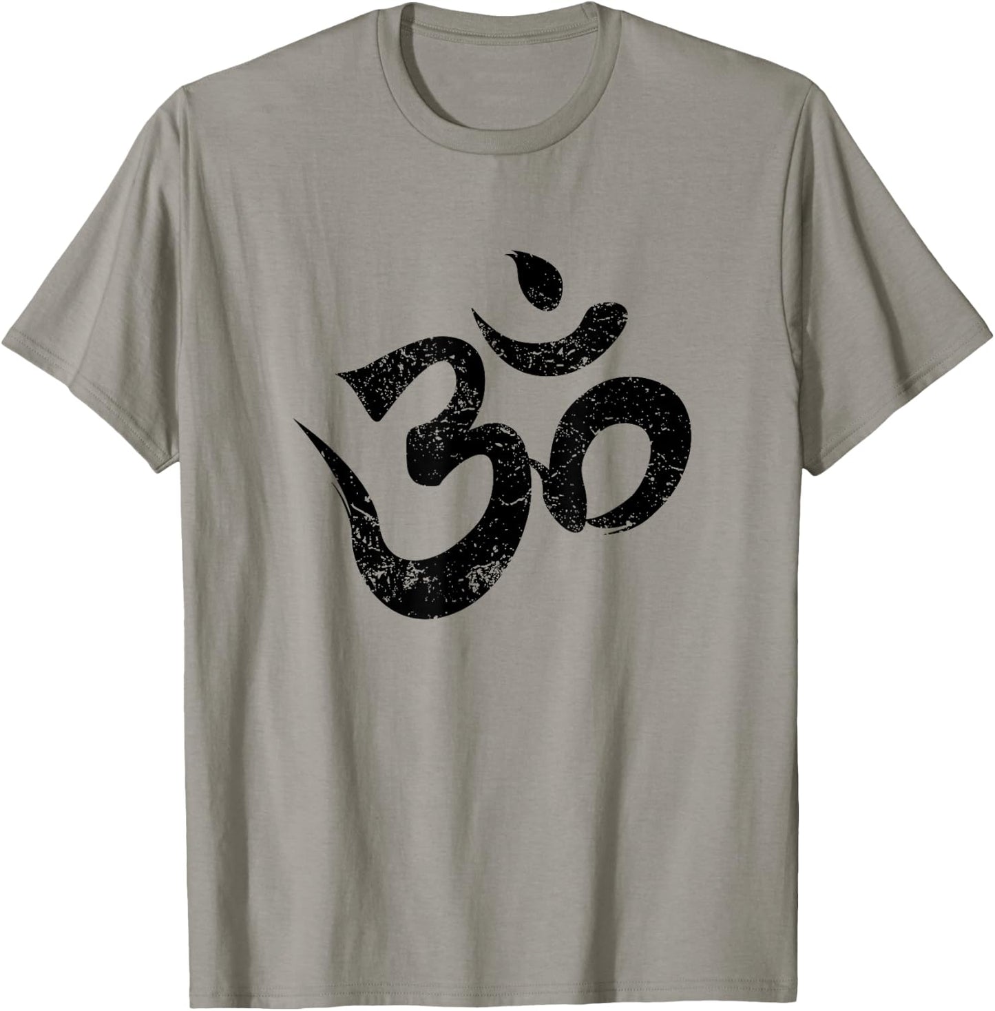Meditation Shirt Orange Spiritual Indian Yoga Symbol Om T-Shirt - T-Shirt | Sand