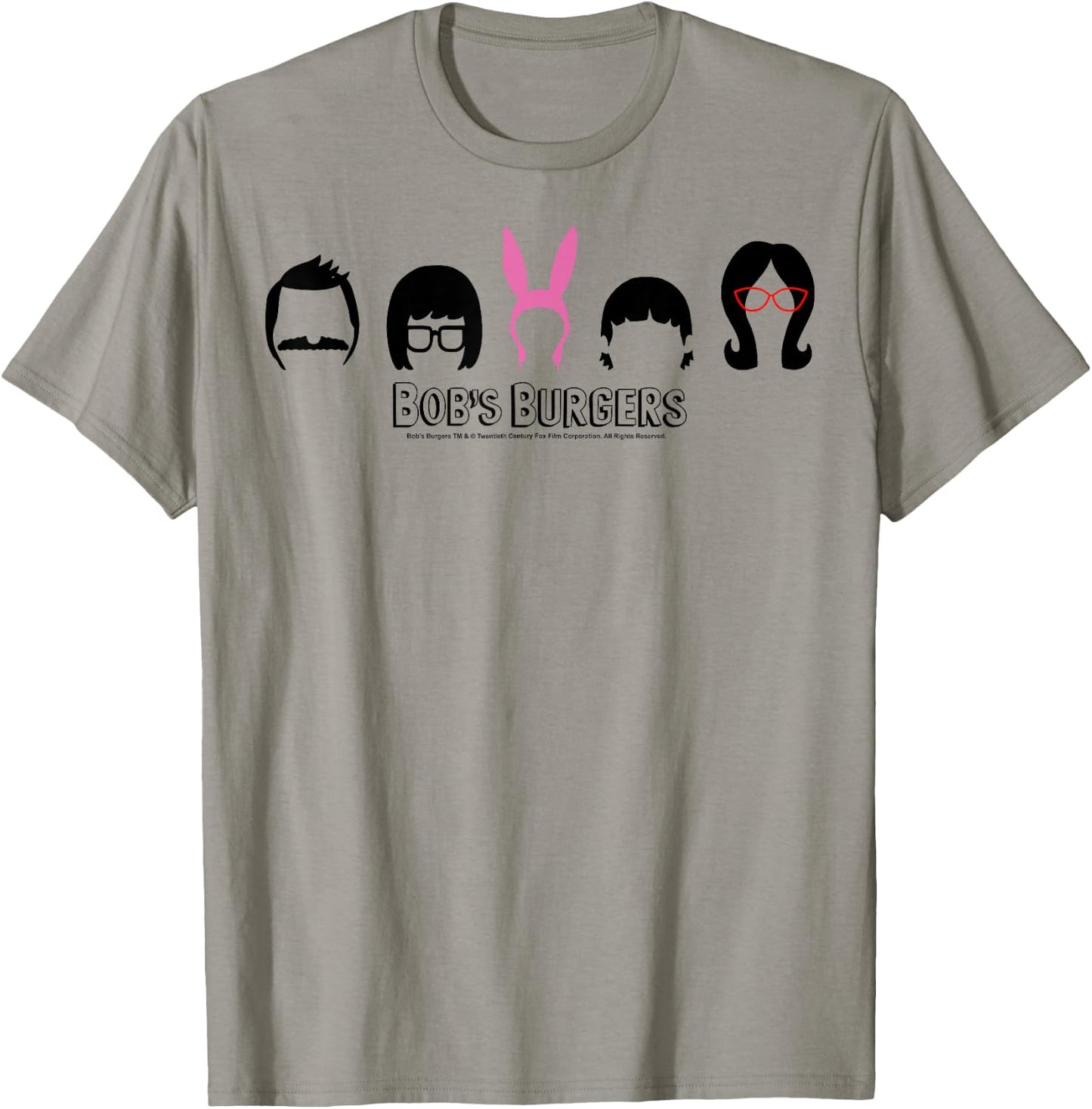Bob's Burgers Family Hair T-Shirt - T-Shirt | Sand