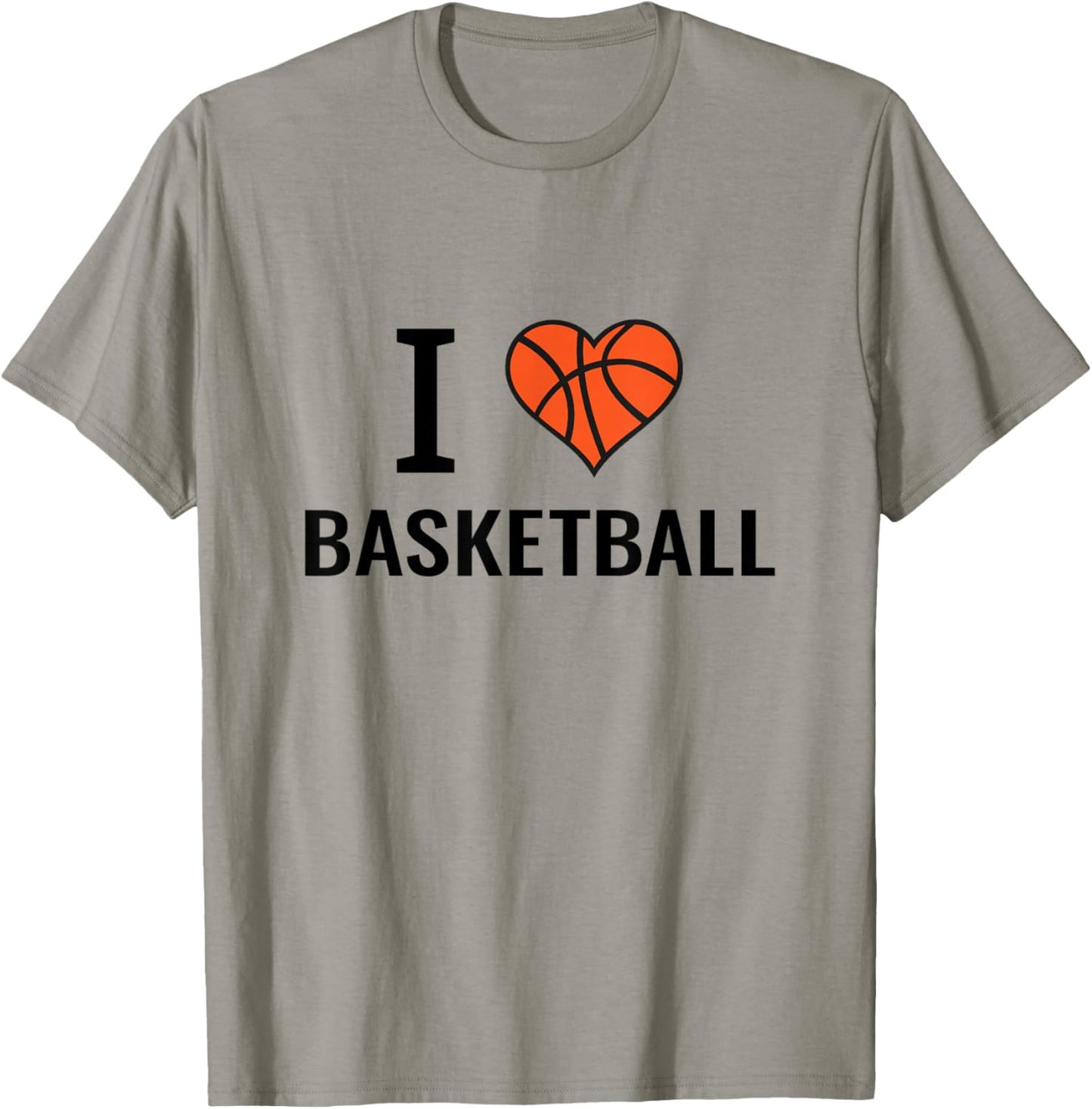 Basketball gifts basketball player I love heart T-Shirt - T-Shirt | Sand