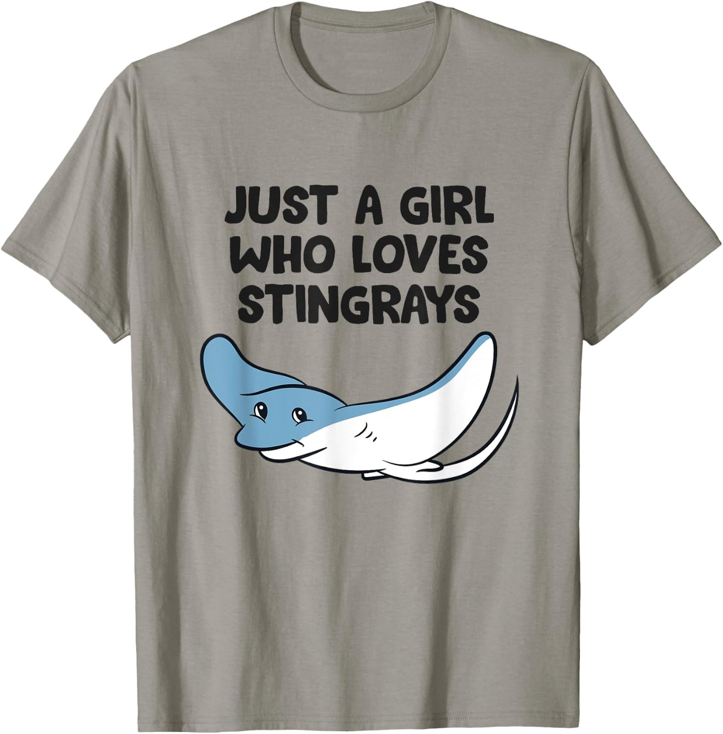 Just a Girl Who Loves Stingrays T-Shirt - T-Shirt | Sand