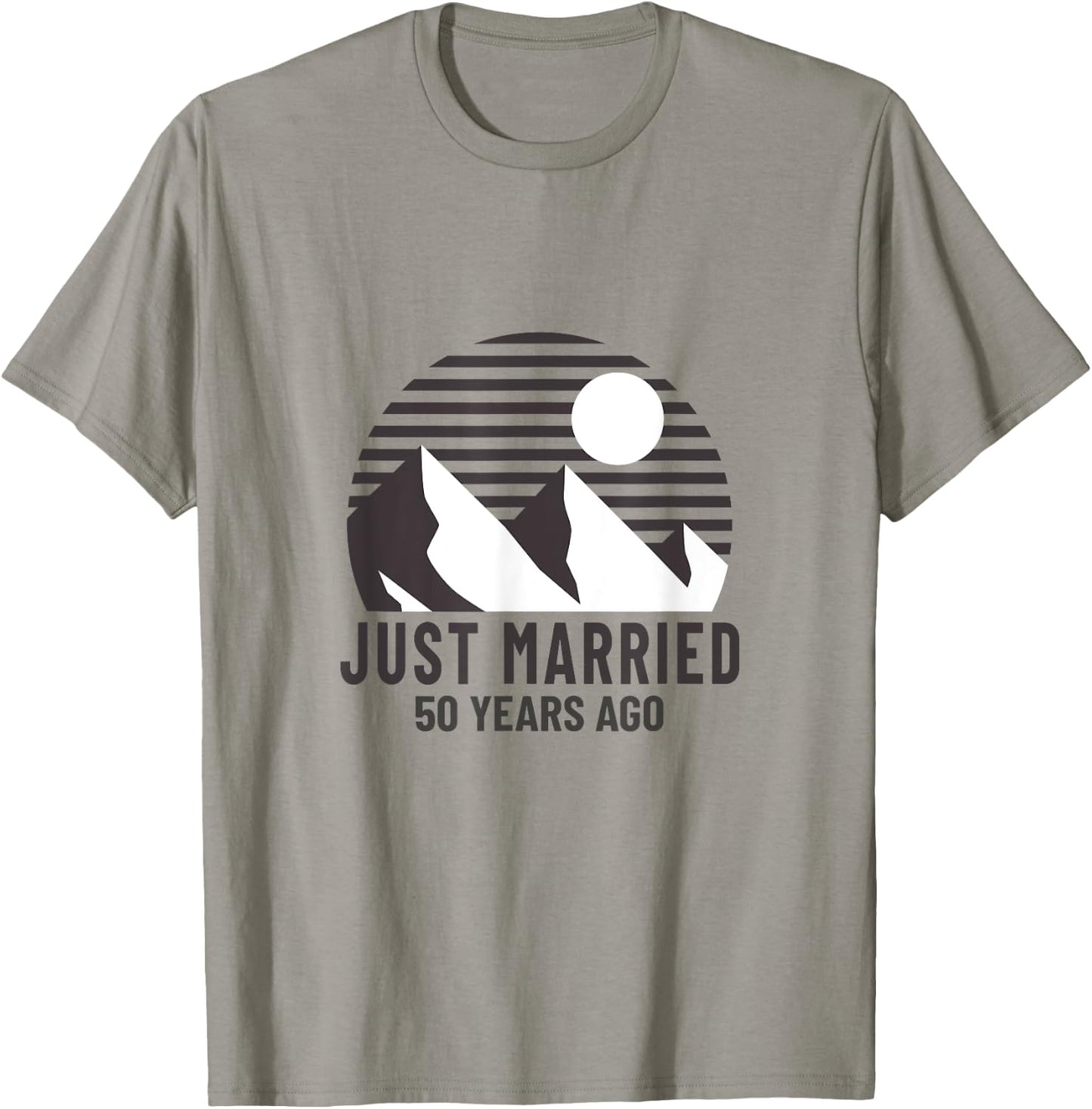 Romantic Matching Couples - 50th Golden Wedding Anniversary T-Shirt - T-Shirt | Sand