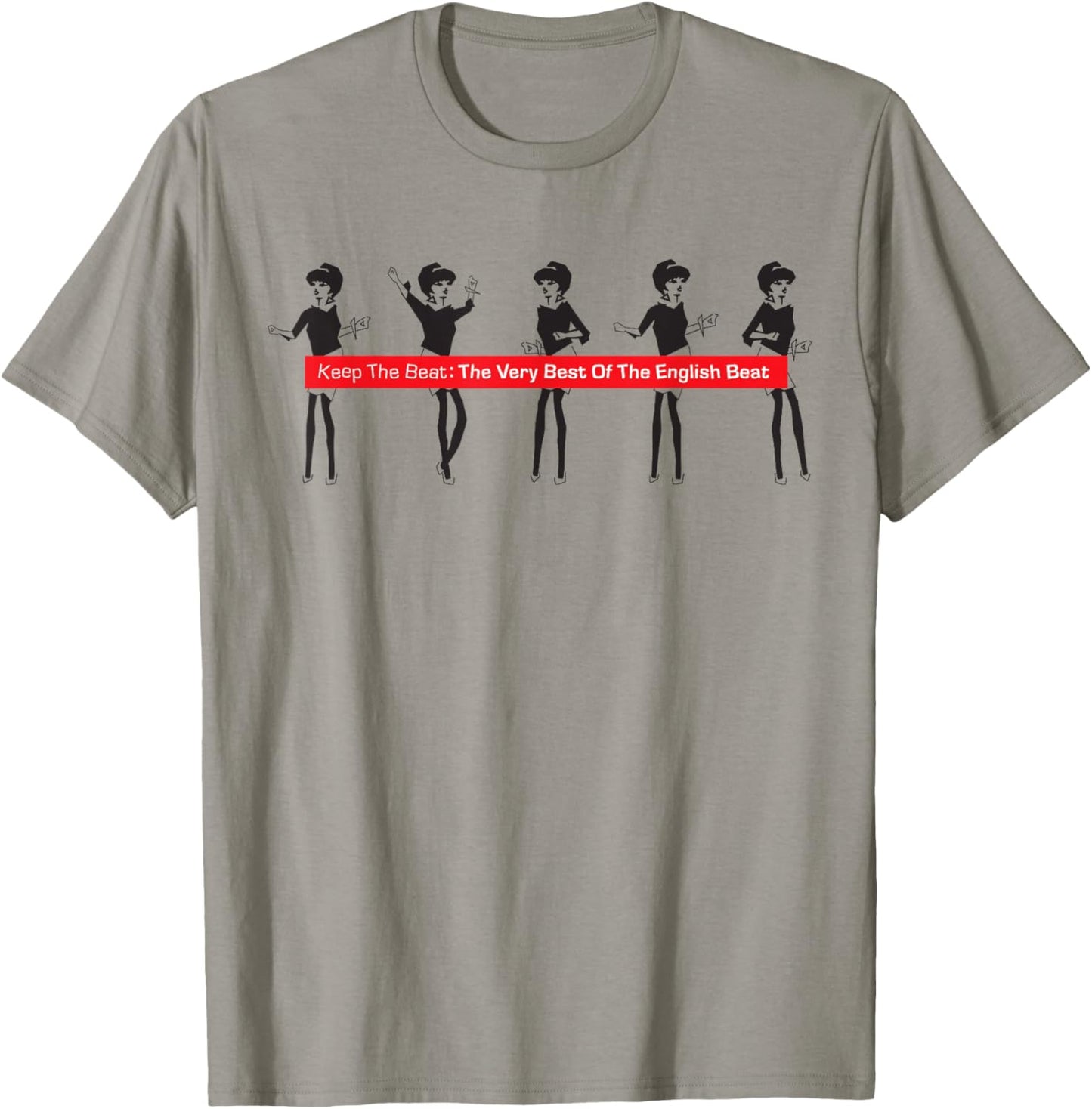 The English Beat Keep The Beat T-Shirt - T-Shirt | Sand