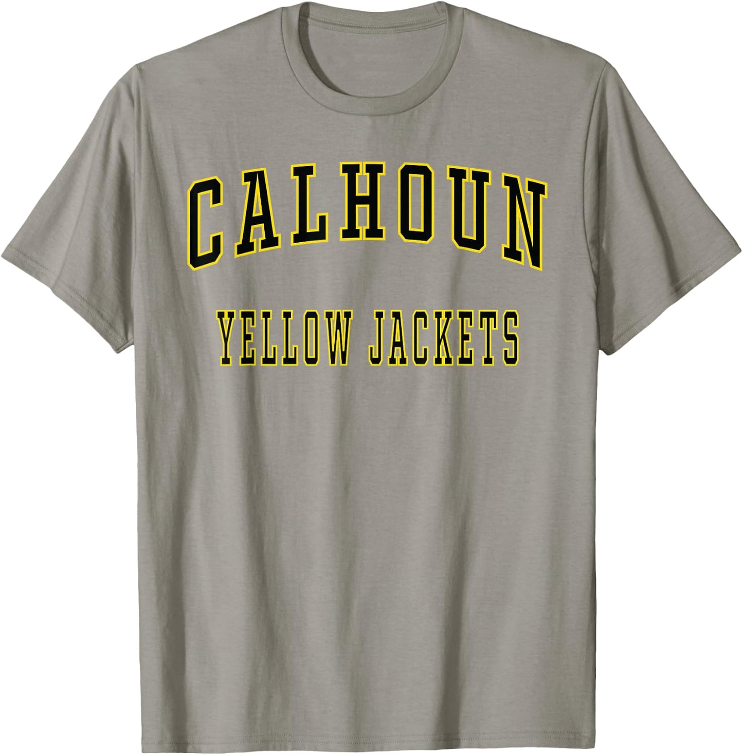 Calhoun High School Yellow Jackets T-Shirt - T-Shirt | Sand