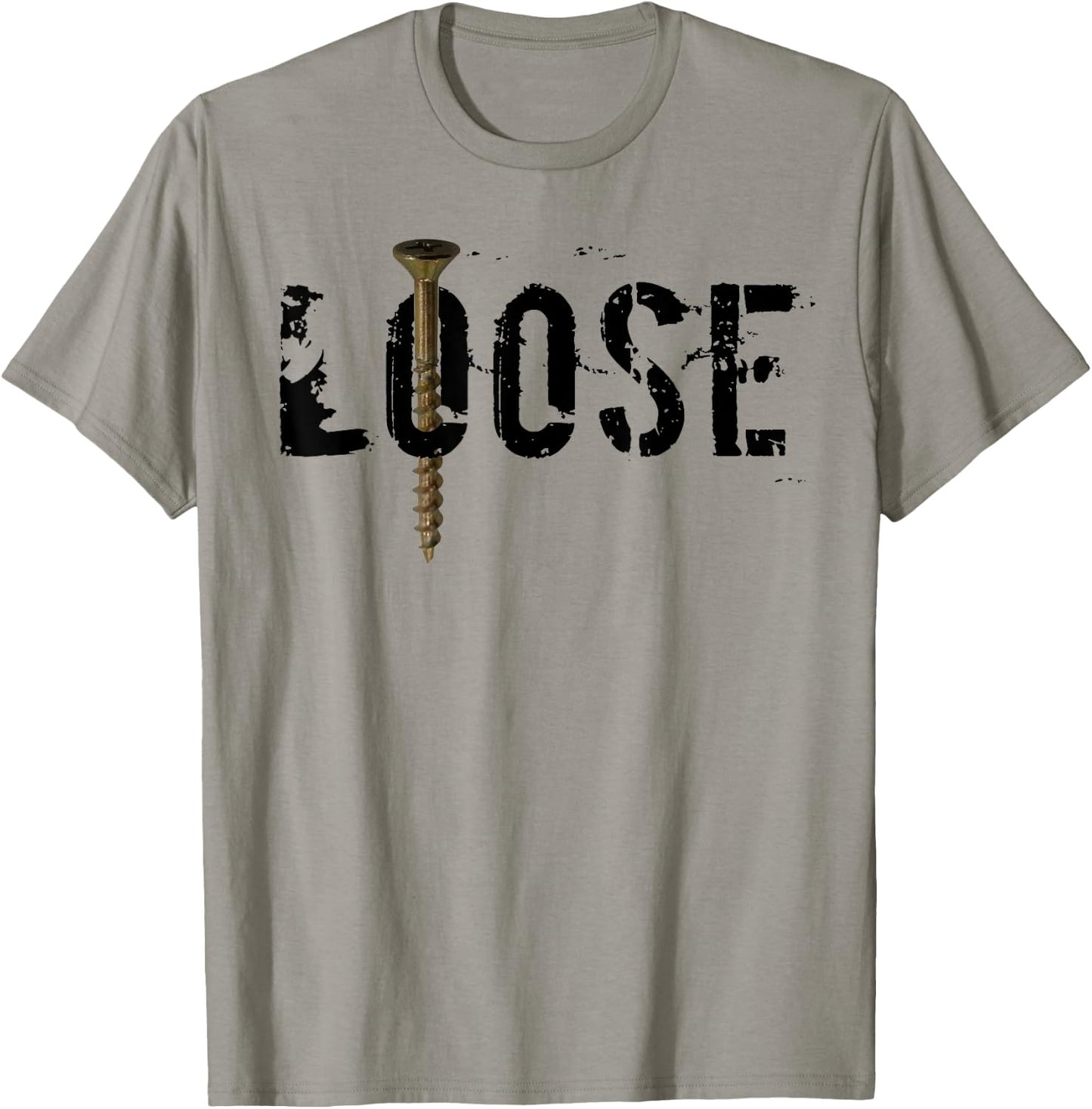 Funny DIY shirt - house renovation screw loose T-Shirt - T-Shirt | Sand