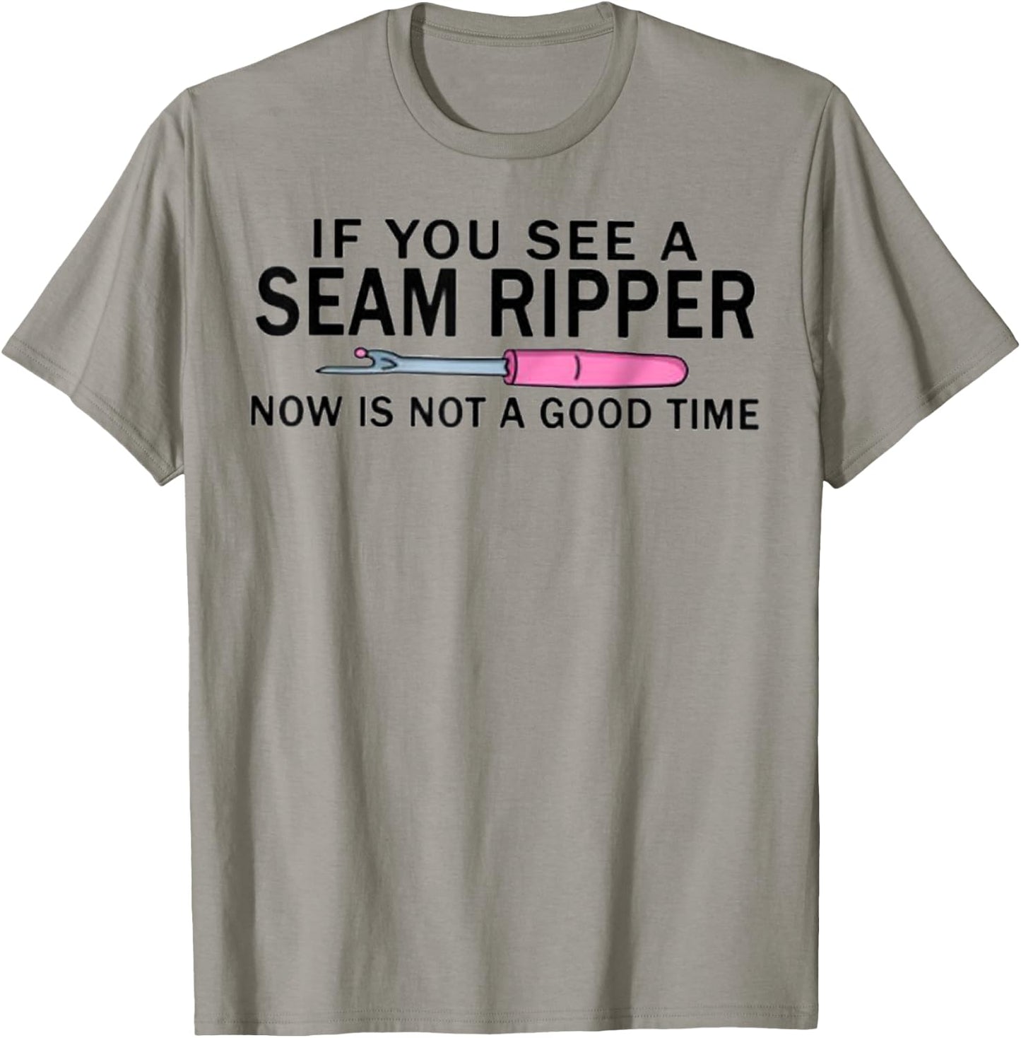 Funny Quilting Quilter Seamstress Fabric Sewing T-Shirt - T-Shirt | Sand