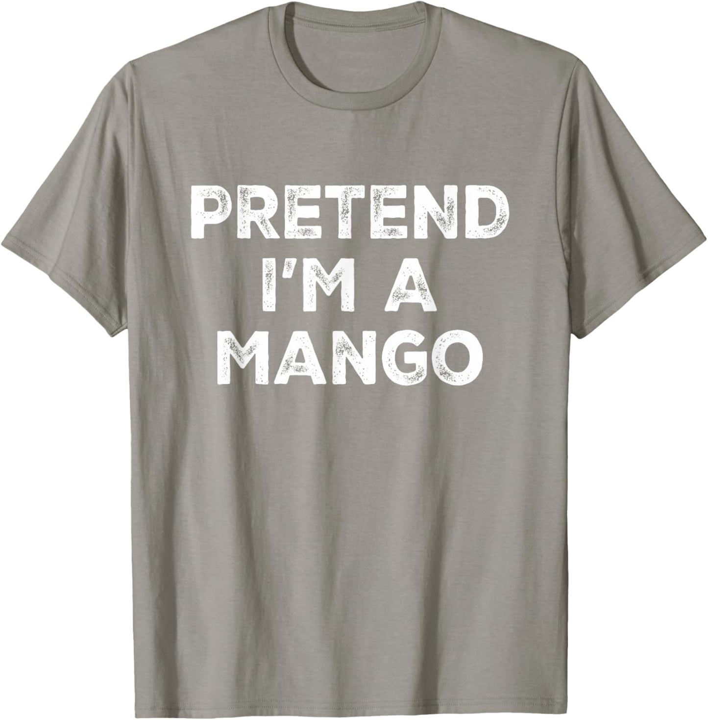 Pretend I'm A Mango Lazy Halloween Costume T-Shirt - T-Shirt | Sand