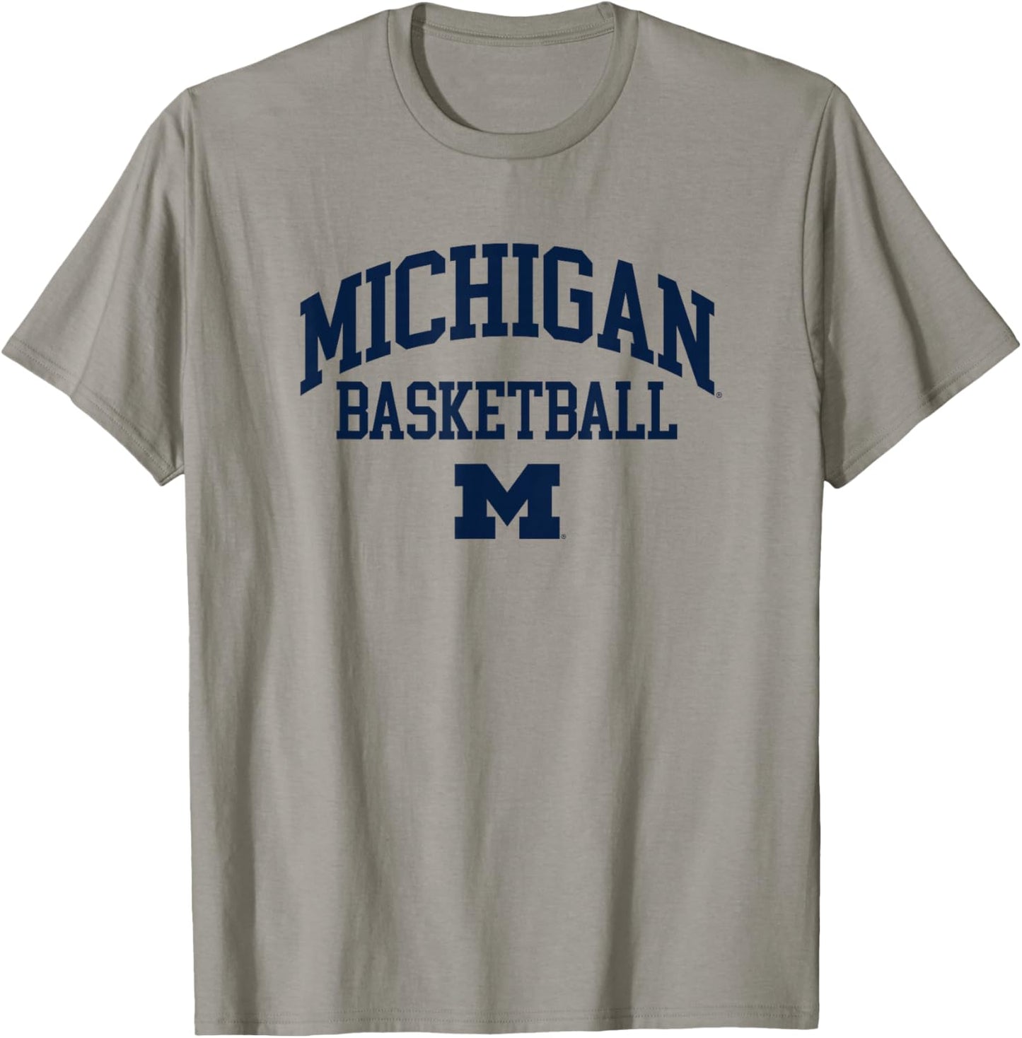 University of Michigan Wolverines U of M Basketball T-Shirt - T-Shirt | Sand