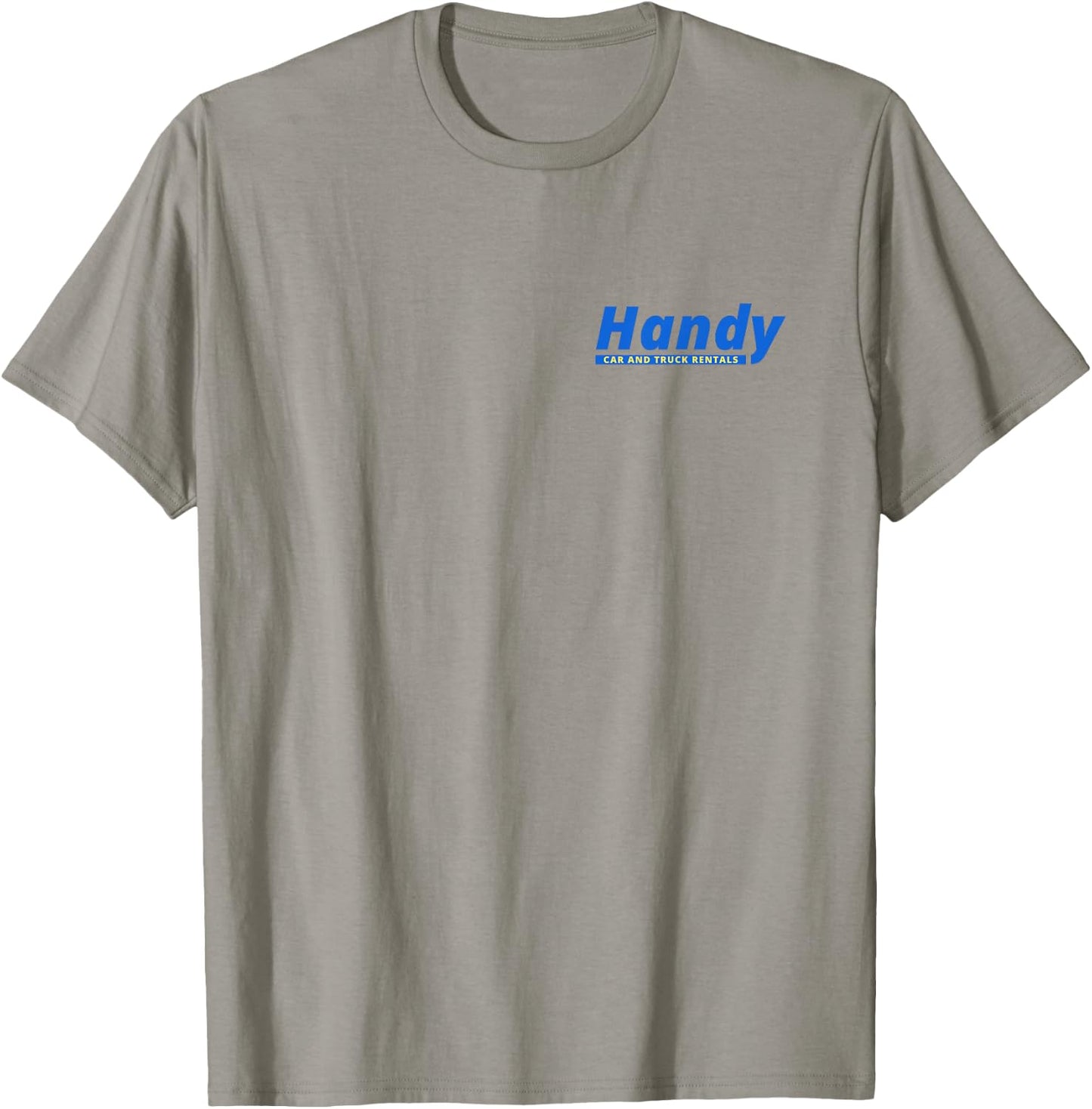 Handy Car and Truck Rental - Convenience Store T-Shirt - T-Shirt | Sand