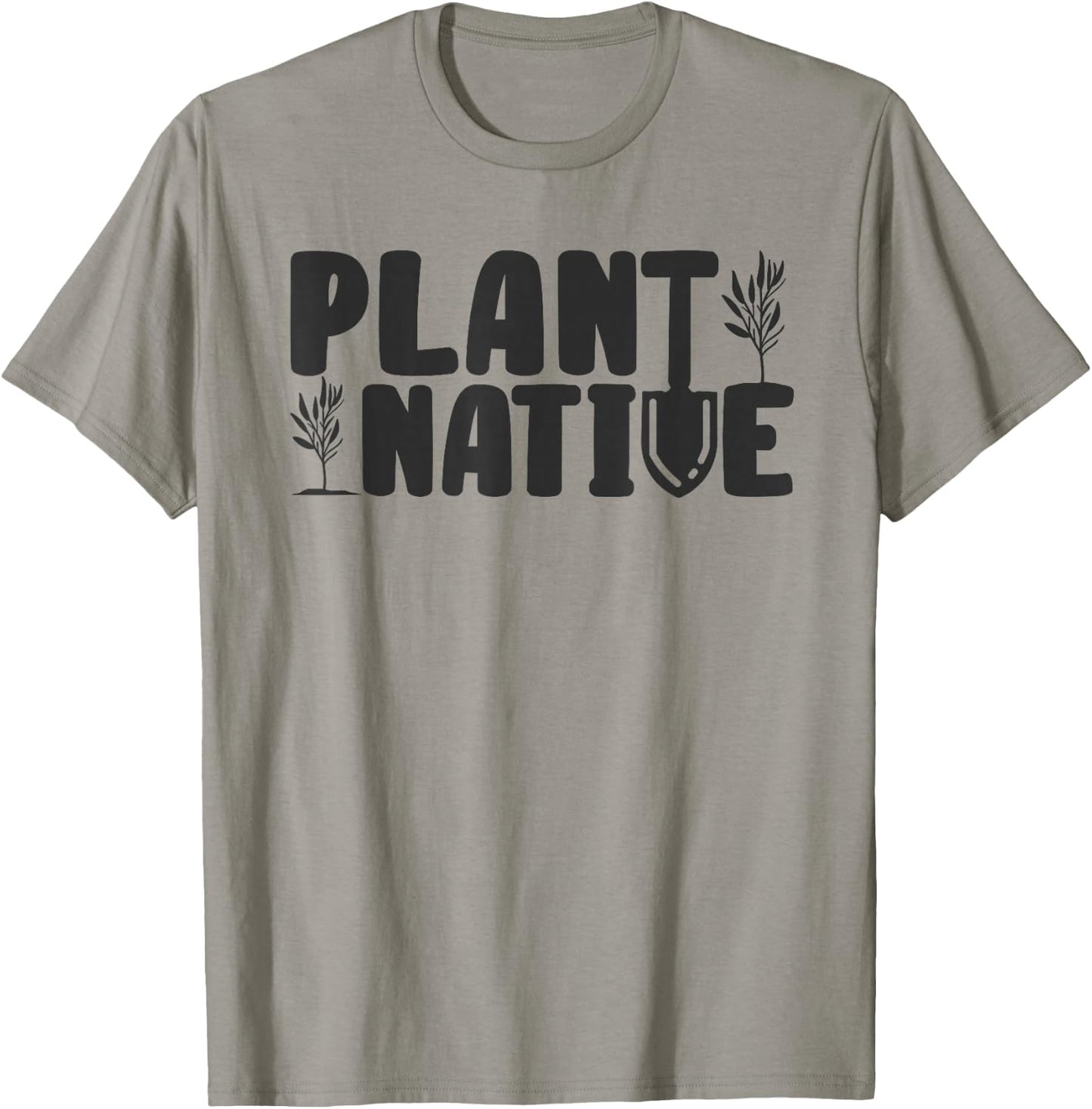 Plant Native Gardener Plants Lover Botanical Botany T-Shirt - T-Shirt | Sand