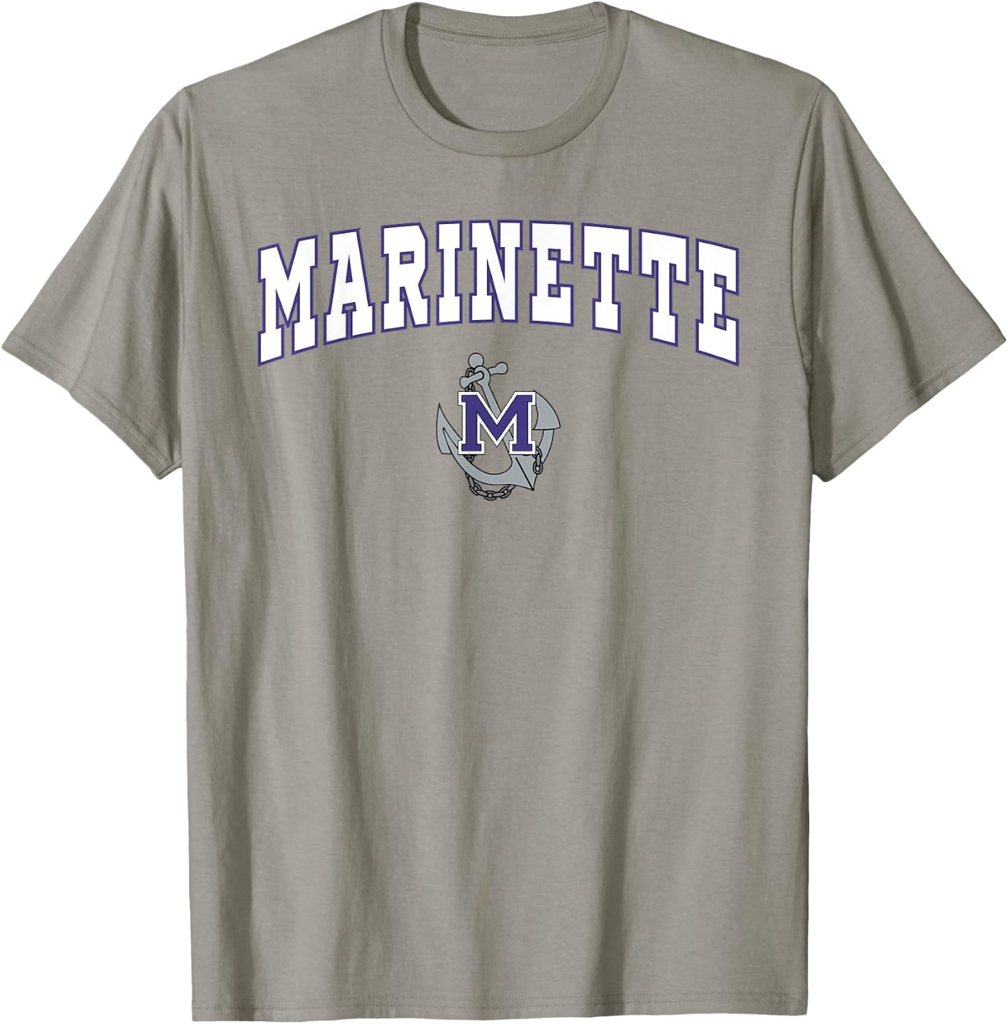 Marinette High School Marines T-Shirt - T-Shirt | Sand