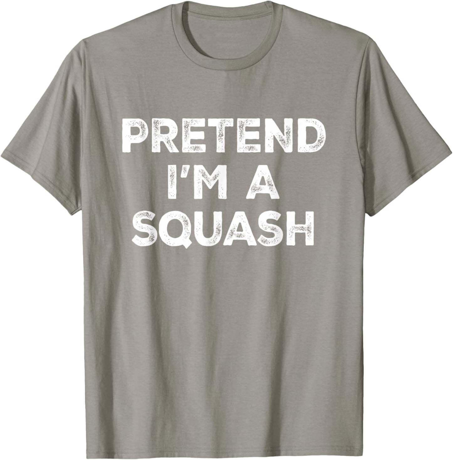 Pretend I'm A Squash Lazy Halloween Costume T-Shirt - T-Shirt | Sand