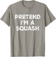 Pretend I'm A Squash Lazy Halloween Costume T-Shirt - T-Shirt | Sand