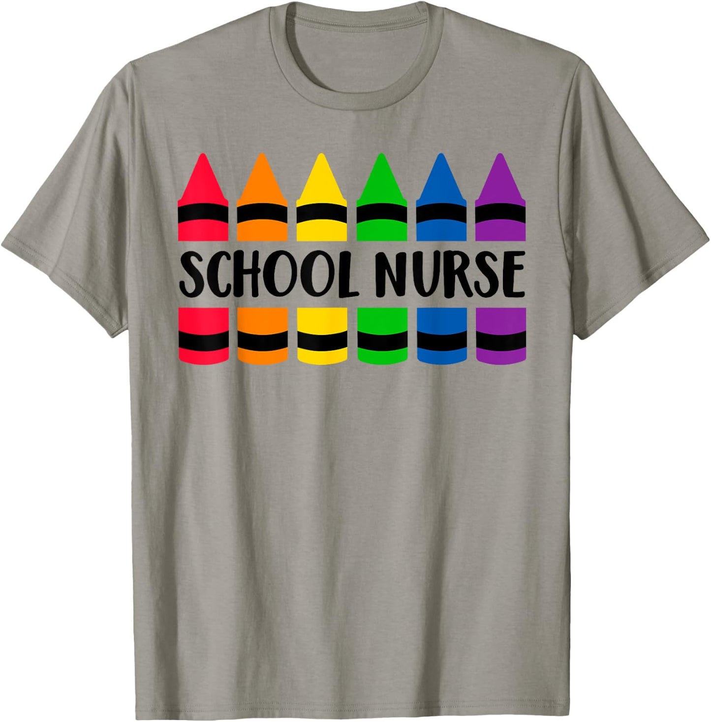 School Nurse Teacher Crayon - CRAY Teacher Women T-Shirt - T-Shirt | Sand