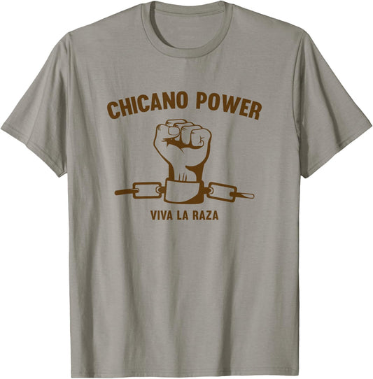 Mexican American Civil Rights Movement Chicano Power T-Shirt - T-Shirt | Sand