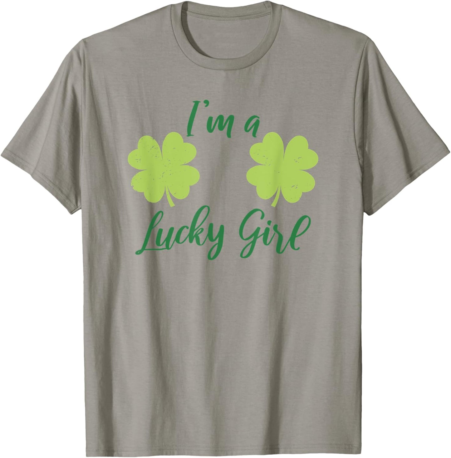 Sexy Shamrock Boobs - St Patricks Day Four Leaf Clover T-Shirt - T-Shirt | Sand