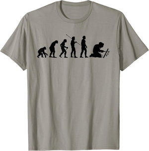 Welder Evolution Craftsman Welding Profession Gift T-Shirt - T-Shirt | Sand