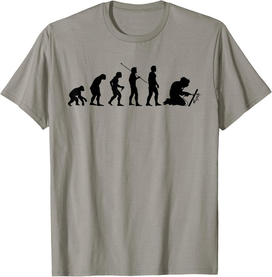 Welder Evolution Craftsman Welding Profession Gift T-Shirt - T-Shirt | Sand
