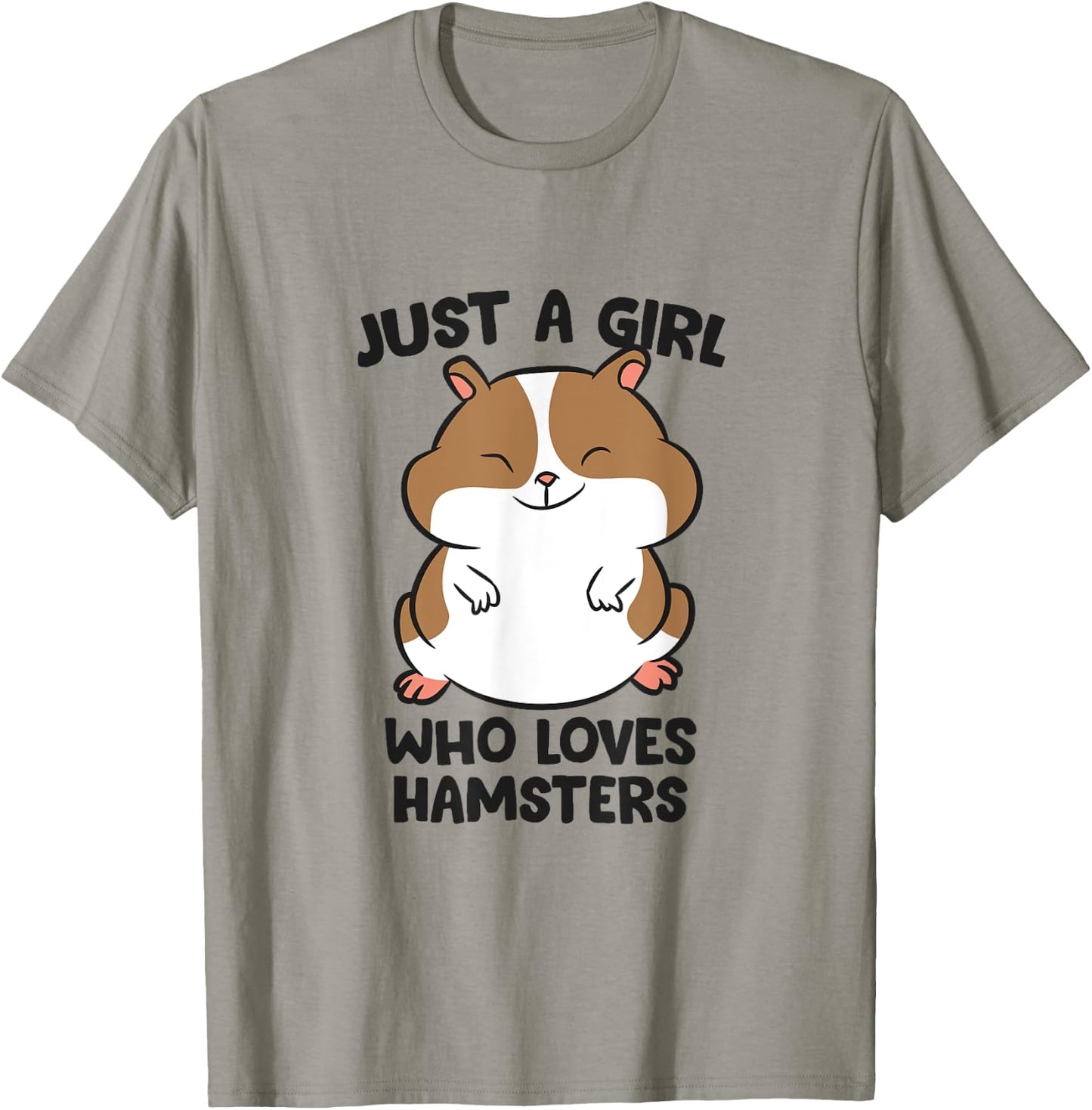 Just a Girl Who Loves Hamsters T-Shirt - T-Shirt | Sand