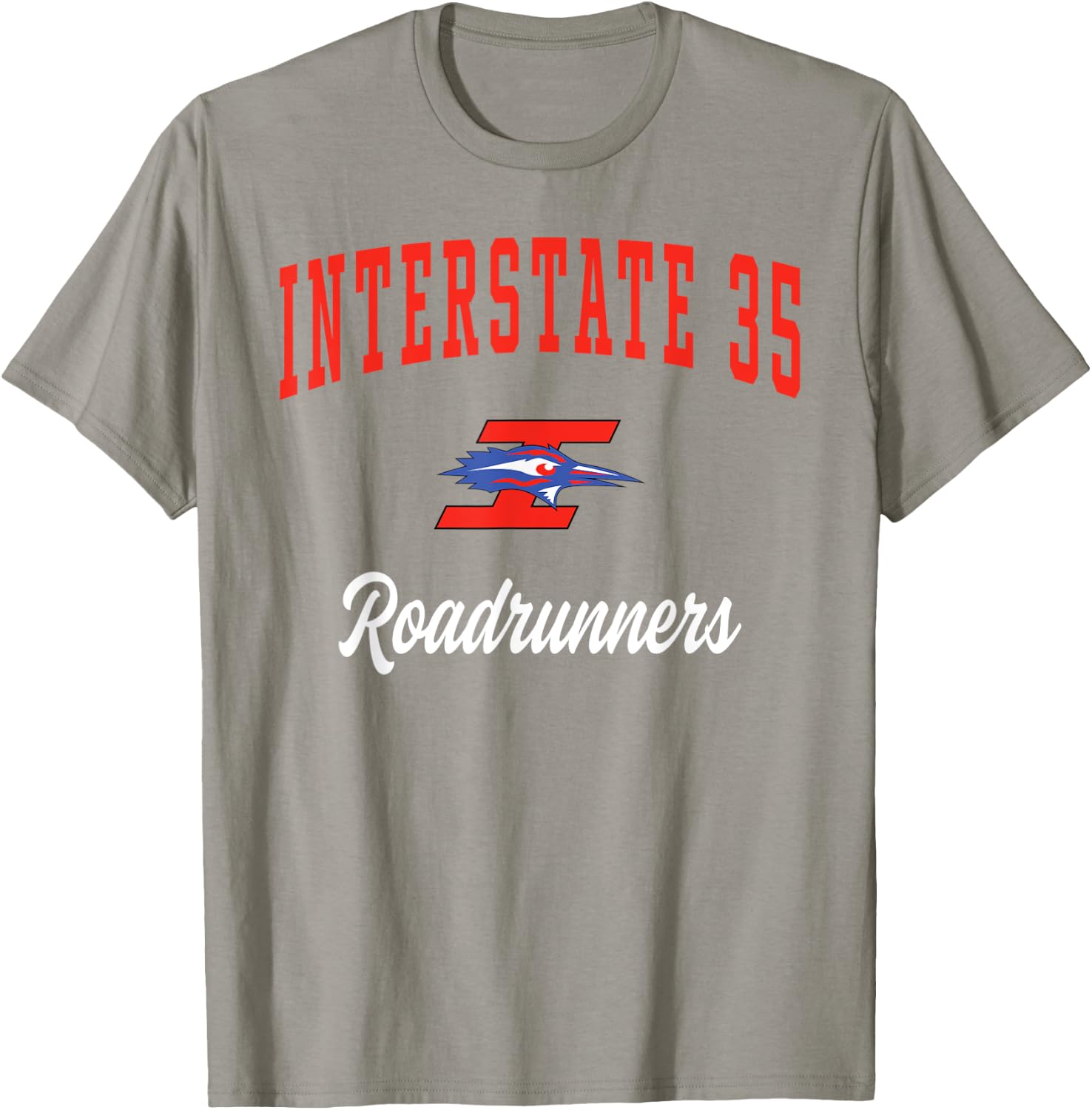Interstate 35 High School Roadrunners T-Shirt - T-Shirt | Sand