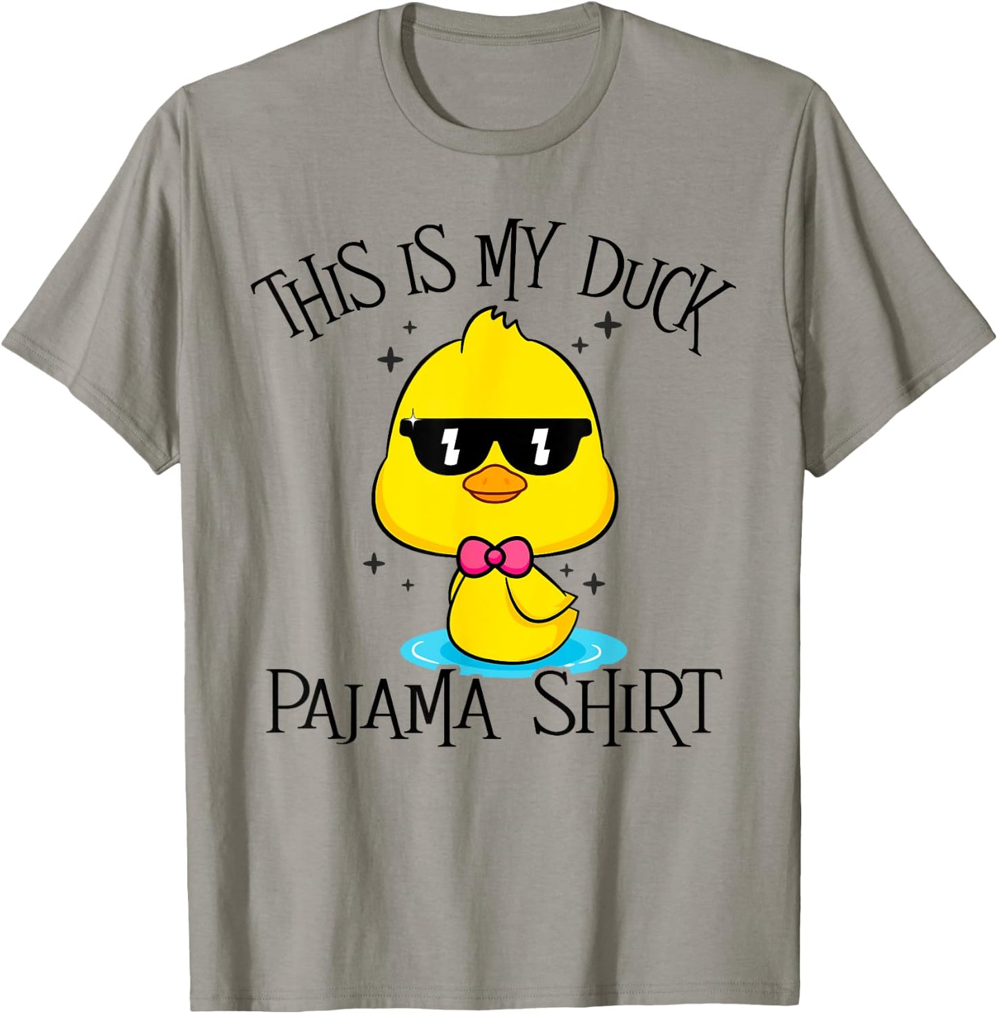 This Is My Duck Pajama Fun Duck Halloween Costume Girl Women T-Shirt - T-Shirt | Sand